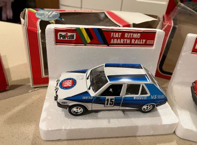 Fiat Ritmo Strada Abarth Rally 1/25 Polistil
