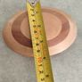 Vintage Oval Wooden Jewellery Box Layered Multi Wood Image 3