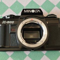 Minolta X-300 (black) - Serviced & Ready to Use Film Camera (body only)
