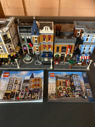 Lego sets 10255 and 10246