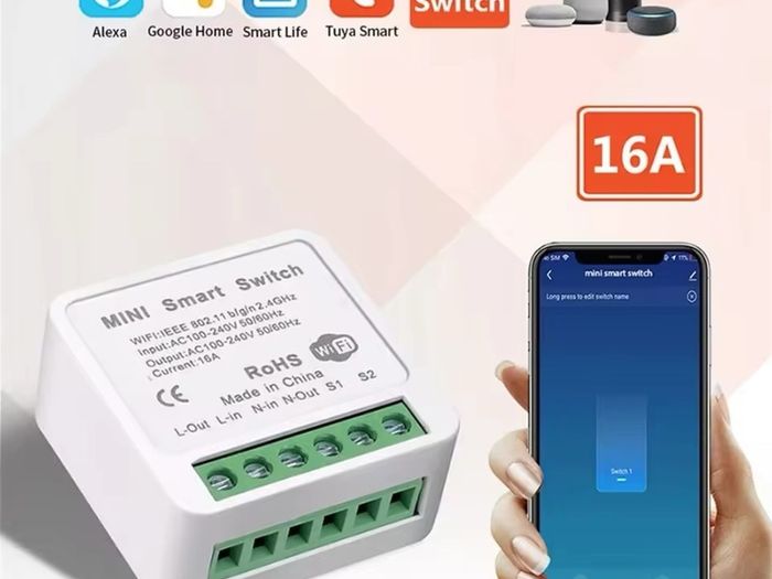Smart WiFi Switch 16A