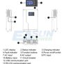 Soalr Inverter 5500W MPPT 100A 500VDC PV Input 220VAC 24V 48VDC 3.5KW Pure Sine Wave hybrid inverter With WiFI Image 2