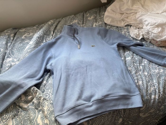 Lacoste zip up top