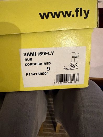 Fly London leather boots 42eu 9uk