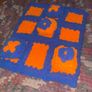 Chunky Knit Tic Tac Toe Game | Sensory Play Mat, Kids Gift | Handmade Soft Play Image 7