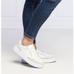 Gant Custly White Suede & Leather Sneakers, Size EU 40 (UK 6.5)