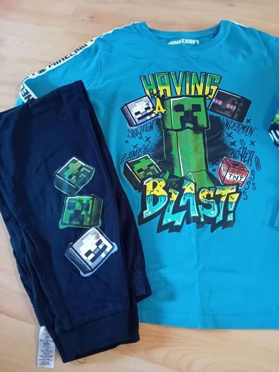 Next Minecraft Pyjamas Age 12 yrs