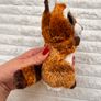 Ty Beanie Boos Rusty the Raccoon TySilk Beanie Soft Plush approx. 15 cm. Used Please see photos Image 9