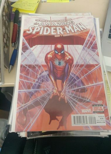 Spiderman comics 3 euro each