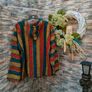 Mexican Baja Hoodie Size Small to Medium Image 5