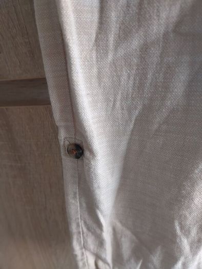 Beige linen trousers with adjustable option 9 /10 year old h&m