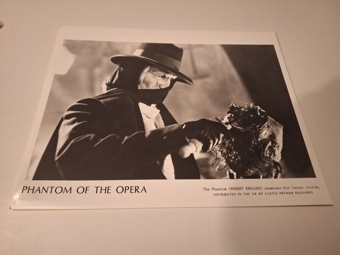 1989 Phantom Of The Opera Press Kit Starring Robert Englund