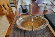 Silver plated serving dish
