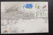 Ireland 2005.Wild Flowers series.FDC.6th Definitives.First Day Cover.FDC.
