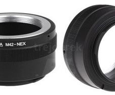 SONY NEX body to M42 lens Adapter. Full aluminium, highest quality!!