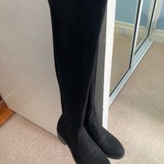 Ladies Tall Black Boots size 6 (39)
