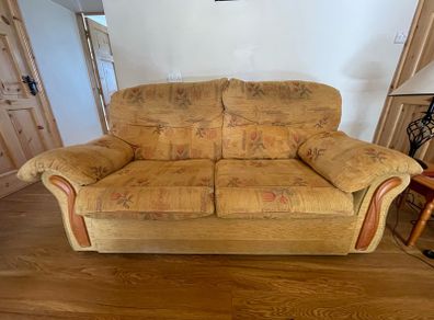 Sofa and 2 single seaters