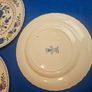 Set of 7 Masons Ironstone Regency Dinner Plates ,Less common, 27 cm in diameter ,2 pieces with the rarer export mark Image 9