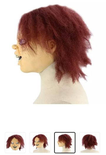 Chucky Mask Latex Over Head Halloween Mask.