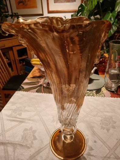 Very large vintage Murano vase