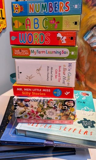 BRAND NEW - children's books, toys, jigsaws