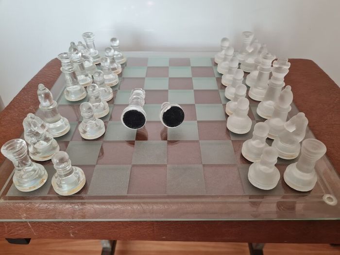 Chess and draughts sets