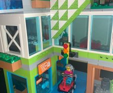 Lego Apartment and shop set