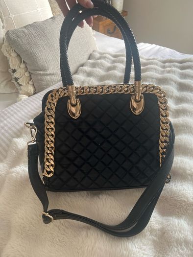 black handbag