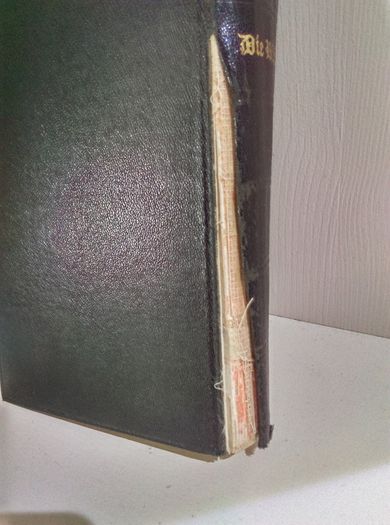 Antique German Holy Bible / Vintage Collector's Book