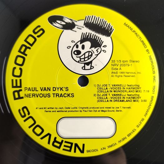Csilla - Play With The Voice - Nervous Records - Quality GERMAN Pressing - Incl. PVD Mix! Dublin CLASSIC!