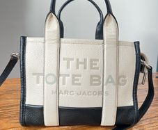 marc jacobs ivory medium tote