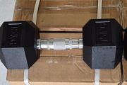 brand new 2x15kilo hex dumbbells