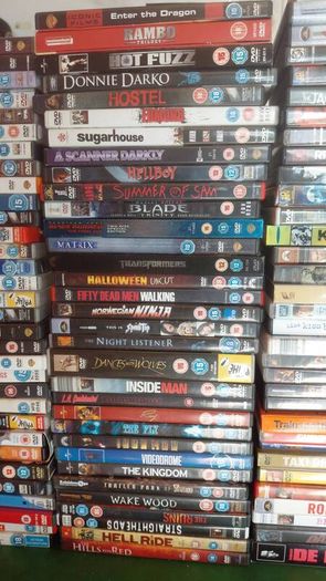 Dvds and blu rays