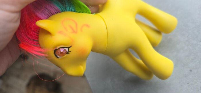 TLC Tic Tac Toe Twinkle Eye Ponies TE HTF MLP G1 My Little Pony
