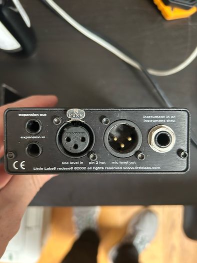 Little Labs Red Eye DI Box and Reamping
