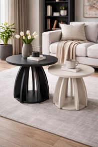 Zenith Nest Coffee Tables  Modern Set of 2