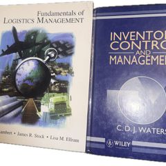 2 Logistics Books in good condition