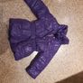 Purple Puffa Girls Coat age 18-24- Generous size Image 3