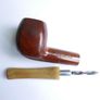 Vintage Alpina Horn Stem Pot Estate Pipe Image 5