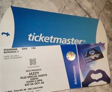 Two Standing Jazzy tickets