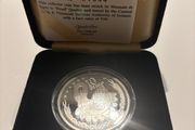 Ten euro silver  proof celtic swan coin 2004.  Issued: by central bank of ireland.