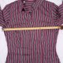 Thomas Pink Jermyn Street London Dark & Pastel Pink Striped Cotton Dress Shirt 8UK/36EU Image 10