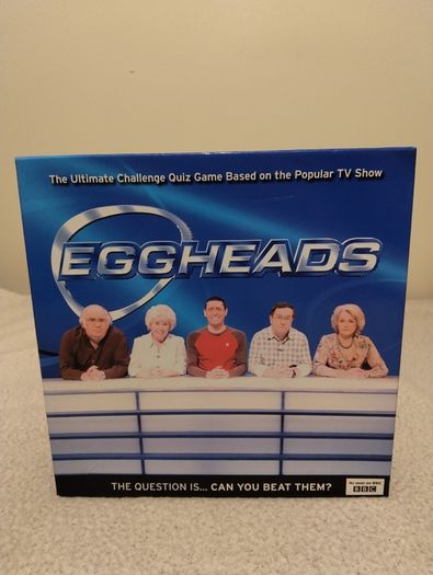 Eggheads Trivia Board Game