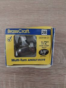 Multi-turn angle valve