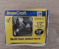 Multi-turn angle valve