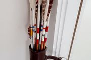 Vintage quiver with arrows
