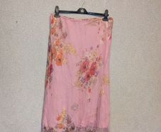 Summer skirt flower pattern size 18