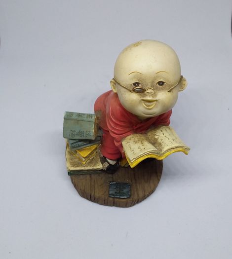 Shaolin Monk Boy Figurine - Vintage