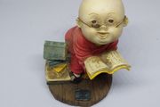 Shaolin Monk Boy Figurine - Vintage