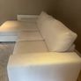 Large cream corner sofa Image 2